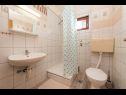 Apartments Jadra - 28 m from beach: A1(2+2), A2(5), A3(2+3), A4(6) Stara Novalja - Island Pag  - Apartment - A4(6): bathroom with toilet