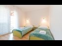 Apartments Jope - 60 m from beach: 1 - A0(4), 2 - A1(4), 3 - A2(4+2), 4 - A3(6+1), 5 - A4(4), 6 - A5(2), 7 - A6(2+1), 8 - A7(2+1), 9 - SA8(2), 10 - SA9(2), 11 - SA10(2) Stara Novalja - Island Pag  - Apartment - 4 - A3(6+1): bedroom