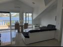 Apartments Grand view - 2m from the beach : A1(6) Stara Novalja - Island Pag  - Apartment - A1(6): living room