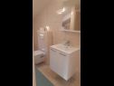 Apartments Grand view - 2m from the beach : A1(6) Stara Novalja - Island Pag  - Apartment - A1(6): bathroom with toilet
