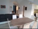 Apartments Grand view - 2m from the beach : A1(6) Stara Novalja - Island Pag  - Apartment - A1(6): dining room