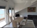 Apartments Grand view - 2m from the beach : A1(6) Stara Novalja - Island Pag  - Apartment - A1(6): living room