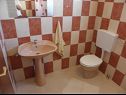 Apartments Zdrave - near beach: A1(3), A2(2+1), A3(3+1), A4(3), A5(3), A6(5+1), A7(5+1) Vlasici - Island Pag  - Apartment - A3(3+1): bathroom with toilet