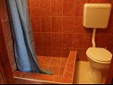 Apartments Zdrave - near beach: A1(3), A2(2+1), A3(3+1), A4(3), A5(3), A6(5+1), A7(5+1) Vlasici - Island Pag  - Apartment - A4(3): bathroom with toilet