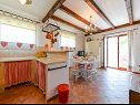 Holiday home Marija - 70 m from beach: H(4+1) Vlasici - Island Pag  - Croatia - H(4+1): kitchen and dining room