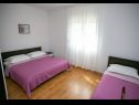 Apartments Ana - great location, near the beach A1(9), A2(4) Vlasici - Island Pag  - Apartment - A1(9): bedroom