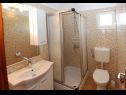 Apartments Ana - great location, near the beach A1(9), A2(4) Vlasici - Island Pag  - Apartment - A2(4): bathroom with toilet