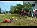 Apartments Maja - peaceful and quiet location A1(4+1), A2(2+2) Dobropoljana - Island Pasman  - children playground