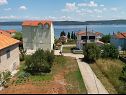 Apartments Mare - with large terrace : A1(5+2) Dobropoljana - Island Pasman  - view (house and surroundings)