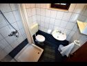 Apartments Maja - peaceful and quiet location A1(4+1), A2(2+2) Dobropoljana - Island Pasman  - Apartment - A2(2+2): bathroom with toilet