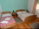 Apartments Božica - 30m from the sea A1(5) Tkon - Island Pasman  - Apartment - A1(5): bedroom