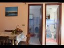 Apartments Marin - 100m from the beach with parking: A mali (2+2), A2(6), A1(6) Tkon - Island Pasman  - Apartment - A2(6): dining room