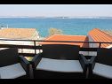 Apartments Marin - 100m from the beach with parking: A mali (2+2), A2(6), A1(6) Tkon - Island Pasman  - Apartment - A2(6): view