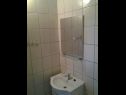 Apartments Rado - close to the sea: A5 Blu Sky(2+1), A4 Heinzov(5) Tkon - Island Pasman  - Apartment - A5 Blu Sky(2+1): bathroom with toilet