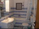 Apartments Mirko - 100m from beach: A1(4+3), A2(4+2) Ugrinic - Island Pasman  - Apartment - A1(4+3): bathroom with toilet