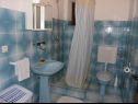 Apartments Mirko - 100m from beach: A1(4+3), A2(4+2) Ugrinic - Island Pasman  - Apartment - A2(4+2): bathroom with toilet