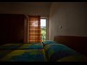 Apartments Daju - 3 colours: A1 plavi(2+2), A2 žuti(4+1), A3 narančasti(2) Zdrelac - Island Pasman  - Apartment - A1 plavi(2+2): bedroom
