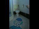 Apartments Daju - 3 colours: A1 plavi(2+2), A2 žuti(4+1), A3 narančasti(2) Zdrelac - Island Pasman  - Apartment - A1 plavi(2+2): bathroom with toilet