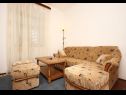 Apartments Nevenkos - 20 m from beach A1(6+1), A2(4+2) Kuciste - Peljesac peninsula  - Apartment - A1(6+1): living room