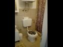 Apartments Igo - 40 m from pebble beach: SA1(2) Kuciste - Peljesac peninsula  - Studio apartment - SA1(2): bathroom with toilet