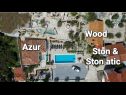 Holiday home Three holiday homes: H1 Azur (4), H2 Wood (4), H3 Ston (4+2) Orebic - Peljesac peninsula  - Croatia - house