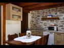 Holiday home Three holiday homes: H1 Azur (4), H2 Wood (4), H3 Ston (4+2) Orebic - Peljesac peninsula  - Croatia - H2 Wood (4): kitchen and dining room