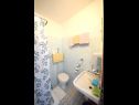 Rooms Smilje - good location & parking: R1(2), R2(2+1), R3(2), R4(2+1), R5(2) Orebic - Peljesac peninsula  - Room - R2(2+1): bathroom with toilet
