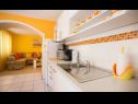 Apartments Zelja - big terrace: A1(4) Orebic - Peljesac peninsula  - Apartment - A1(4): kitchen