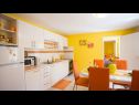 Apartments Zelja - big terrace: A1(4+2) Orebic - Peljesac peninsula  - Apartment - A1(4+2): kitchen and dining room