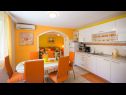 Apartments Zelja - big terrace: A1(4) Orebic - Peljesac peninsula  - Apartment - A1(4): kitchen and dining room