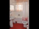 Apartments Boris - with pool : A1(4+1), A2(4+1), A3(2+1) Orebic - Peljesac peninsula  - Apartment - A2(4+1): bathroom with toilet