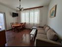 Apartments Dami - 100m from the sea A1 Sun(2+1), A2 Earth(2+1), A3 Sea(2+1), A4 Wind(2+1) Orebic - Peljesac peninsula  - Apartment - A1 Sun(2+1): living room