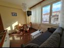 Apartments Dami - 100m from the sea A1 Sun(2+1), A2 Earth(2+1), A3 Sea(2+1), A4 Wind(2+1) Orebic - Peljesac peninsula  - Apartment - A2 Earth(2+1): living room