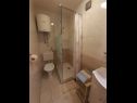 Apartments Rosa - 30m from beach A1(2), SA2(2) Orebic - Peljesac peninsula  - Studio apartment - SA2(2): bathroom with toilet