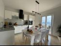 Apartments Sara - beyond the sea: A1(6) Orebic - Peljesac peninsula  - Apartment - A1(6): kitchen and dining room