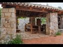 Holiday home Sage - rustic dalmatian peace H(2+1) Trpanj - Peljesac peninsula  - Croatia - H(2+1): terrace