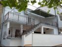 Apartments Per - sea view & parking space: A1(4) Banjol - Island Rab  - house