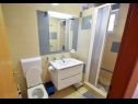 Apartments Lidija - family friendly & close to the sea: A1(4+1), B2(2+2), C3(2) Banjol - Island Rab  - Apartment - B2(2+2): bathroom with toilet