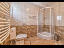 Apartments Duša - with great view: A1(4+1), A3 I kat(2+1), A2 II kat(2+1) Banjol - Island Rab  - Apartment - A3 I kat(2+1): bathroom with toilet