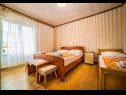 Apartments Duša - with great view: A1(4+1), A3 I kat(2+1), A2 II kat(2+1) Banjol - Island Rab  - Apartment - A2 II kat(2+1): bedroom