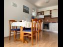 Apartments Žare - with garden: A1(2+2), A2(2+2), A3(4) Banjol - Island Rab  - Apartment - A1(2+2): dining room