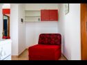 Apartments Nada- sea view: A1 - Ljubičasti (4+2), A2 - Crveni (4+2) Banjol - Island Rab  - Apartment - A2 - Crveni (4+2): hallway