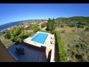  Irena - with private pool: A1(4) Banjol - Island Rab  - view (house and surroundings)