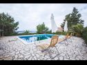  Irena - with private pool: A1(4) Banjol - Island Rab  - swimming pool