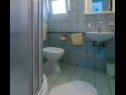Apartments Anđeo - 80 m from beach : A4(2+2), A5(2+2) Barbat - Island Rab  - Apartment - A4(2+2): bathroom with toilet