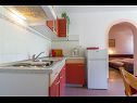 Apartments Anđeo - 80 m from beach : A4(2+2), A5(2+2) Barbat - Island Rab  - Apartment - A5(2+2): kitchen