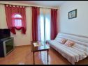 Apartments Zdenka - garden terrace: A1(5), A2(4), A3(2+2) Barbat - Island Rab  - Apartment - A1(5): dining room