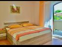Apartments Zdenka - garden terrace: A1(5), A2(4), A3(2+2) Barbat - Island Rab  - Apartment - A1(5): bedroom