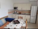 Apartments Frane - 20 m from beach: A1(6+1) , A2(5)  Barbat - Island Rab  - Apartment - A1(6+1) : kitchen and dining room