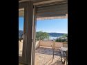 Holiday home Pet - 20m from the sea: H(6) Barbat - Island Rab  - Croatia - H(6): terrace view